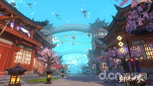 《剑侠世界》手游六大国风场景 华丽的不像手机游戏