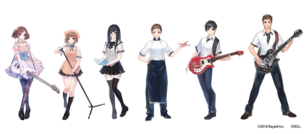 《兰空VOEZ》七大角色信息曝光！