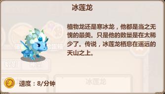 龙之牧场龙宝解密：冰莲龙
