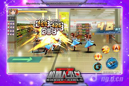 无限连击《机器人少女Z》主角技能曝光