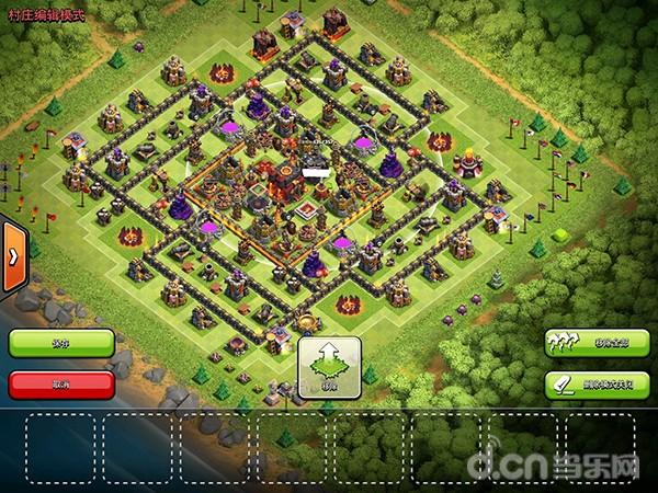 部落冲突COC&nbsp10本内置阵推荐