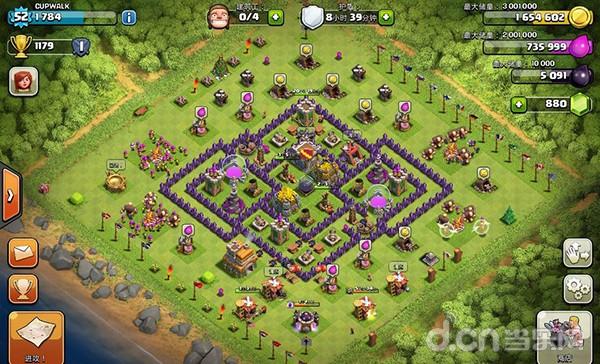 部落冲突COC&nbsp7本引导神阵推荐