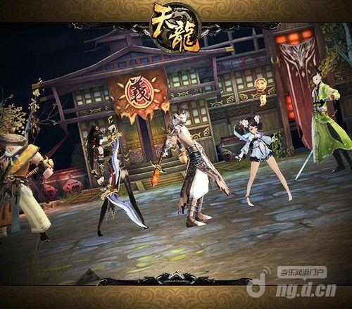 飞檐走壁不是梦！在《天龙八部3D》手游也能身轻如燕