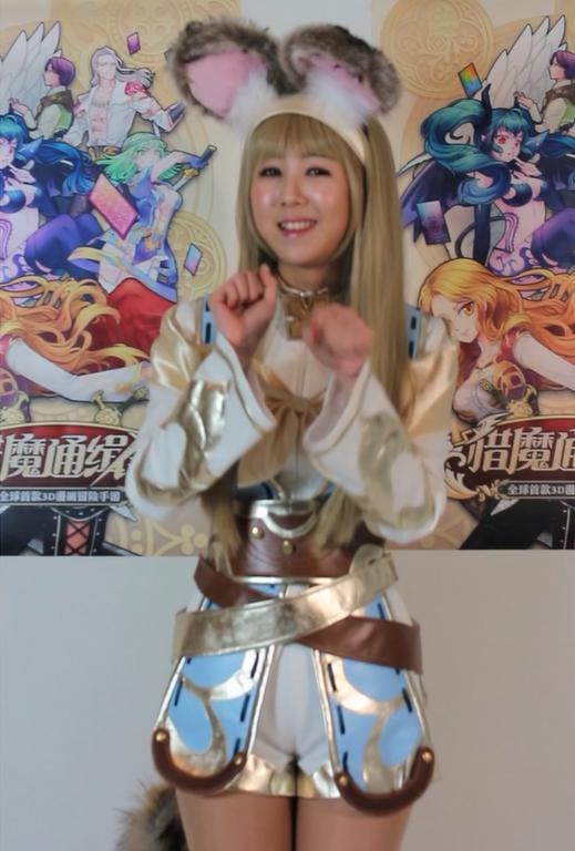 可爱颂原唱助威《猎魔通缉令》震动公测