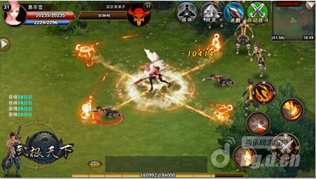 PK无止境《武极天下》60人同屏时代来临
