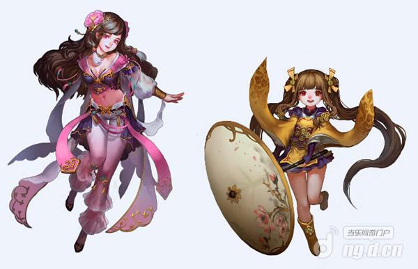 《剑灵少女OL》不删档封测：原画曝光