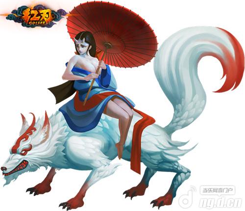 冰颜美妖鬼《红刃OL》雪女形象演变鬼谈