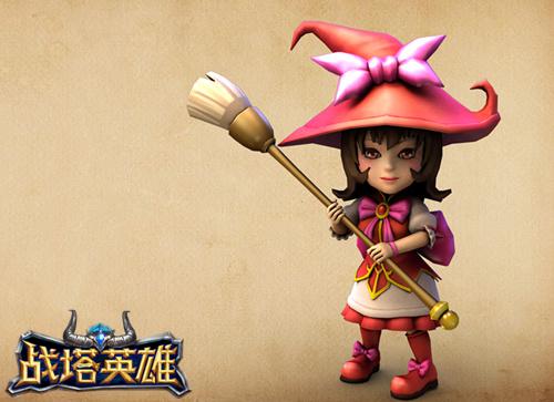 颜值爆表《战塔英雄》最萌萝莉美哭宅男