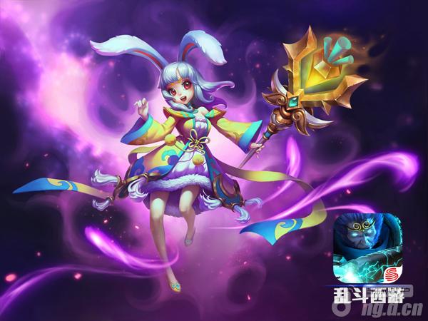 全新英雄曝光《乱斗西游》玉兔精神秘现身