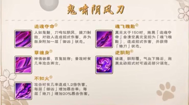 烟雨江湖中学习鬼啸阴风刀的途径有哪些？