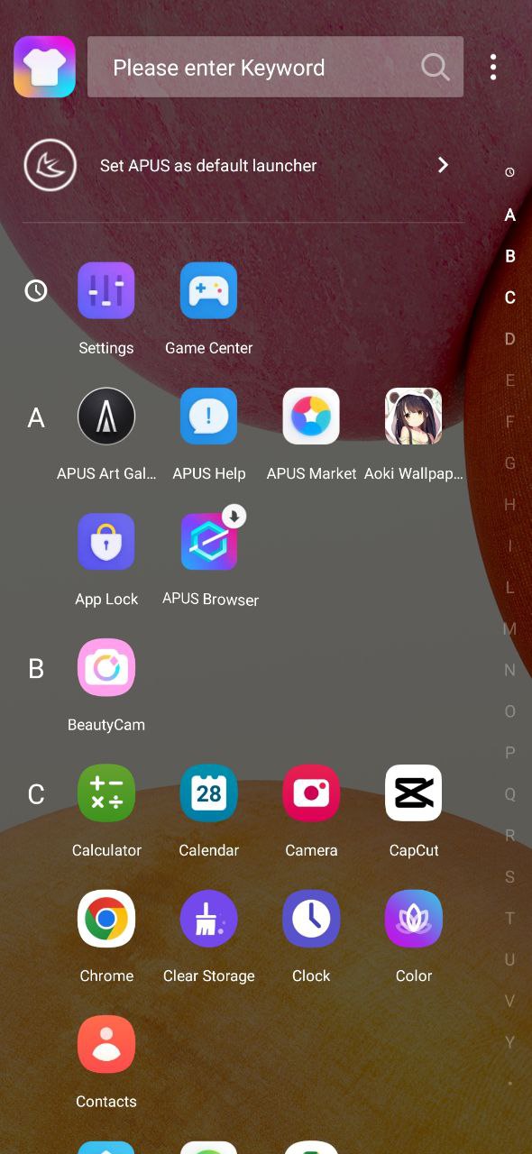 APUS桌面app软件