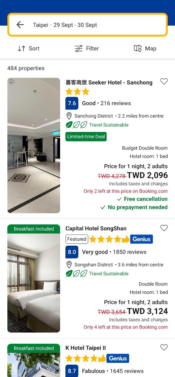 Booking.com缤客最新移动版下载