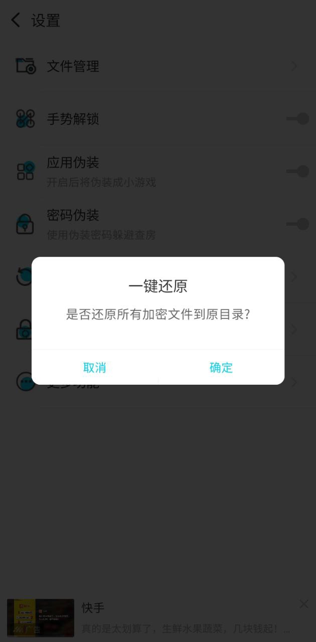 文件保险箱