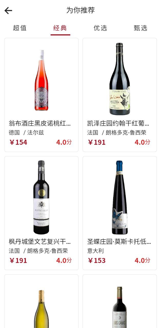 美酒点评