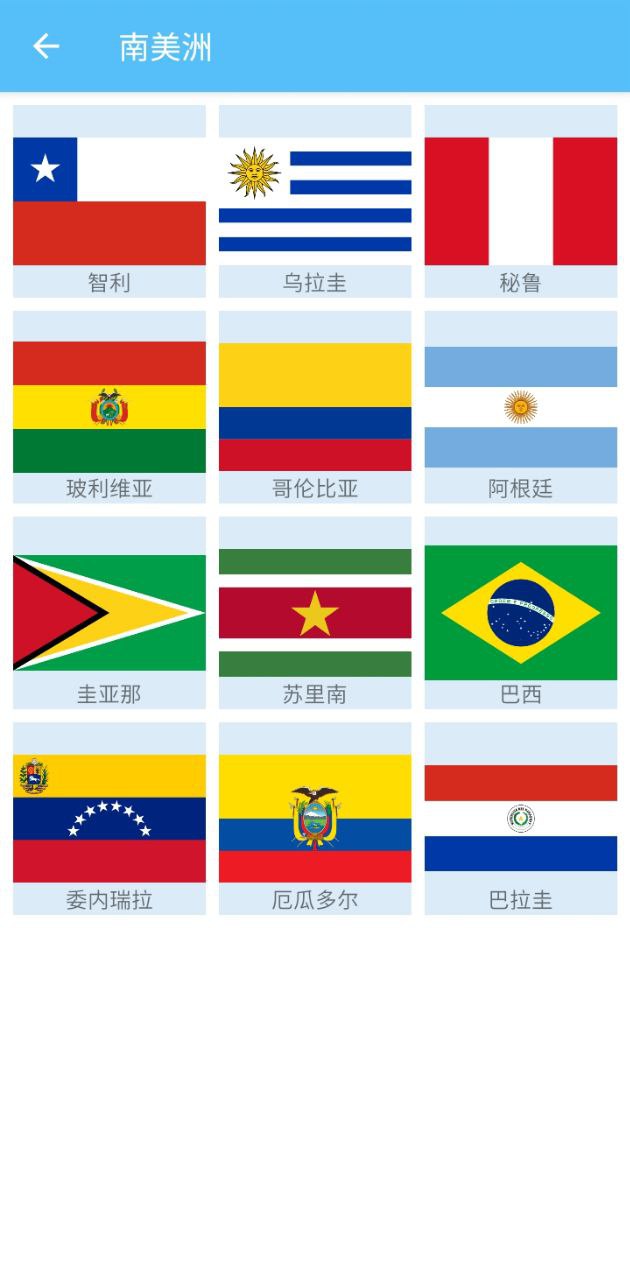 国旗认知