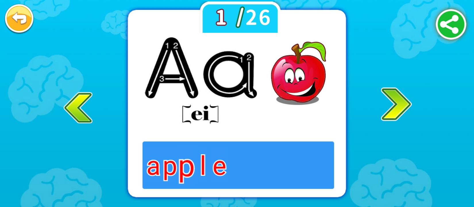 宝宝学英语abc