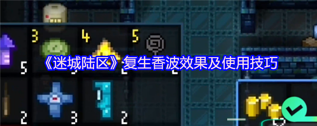 《迷城陆区》复生香波的效果与应用方法解析