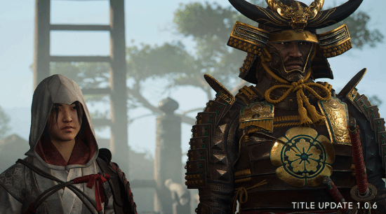 《刺客信条：影》更新今日发布！版本大小约17GB