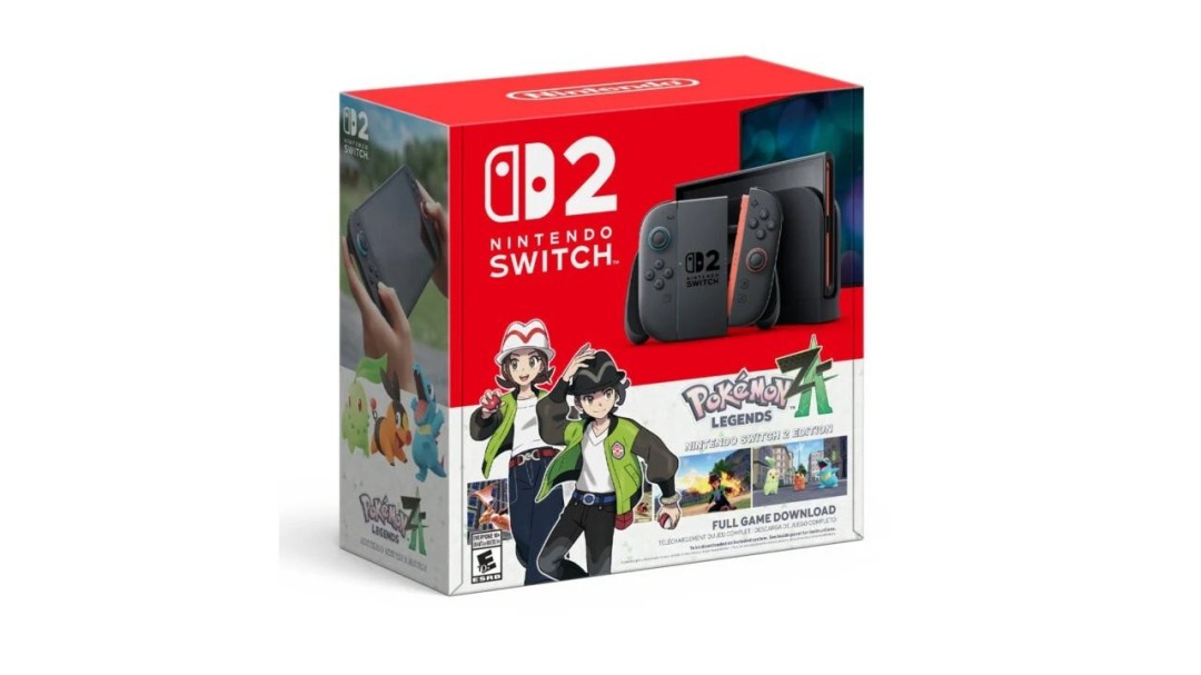 《宝可梦传说Z-A》Switch2主机捆绑包同步上市消息曝光
